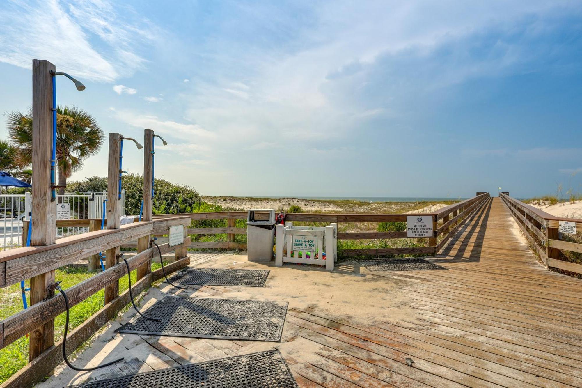 Gulf Highlands Gulf Shores Condo With Private Balcony On The Beach! מראה חיצוני תמונה